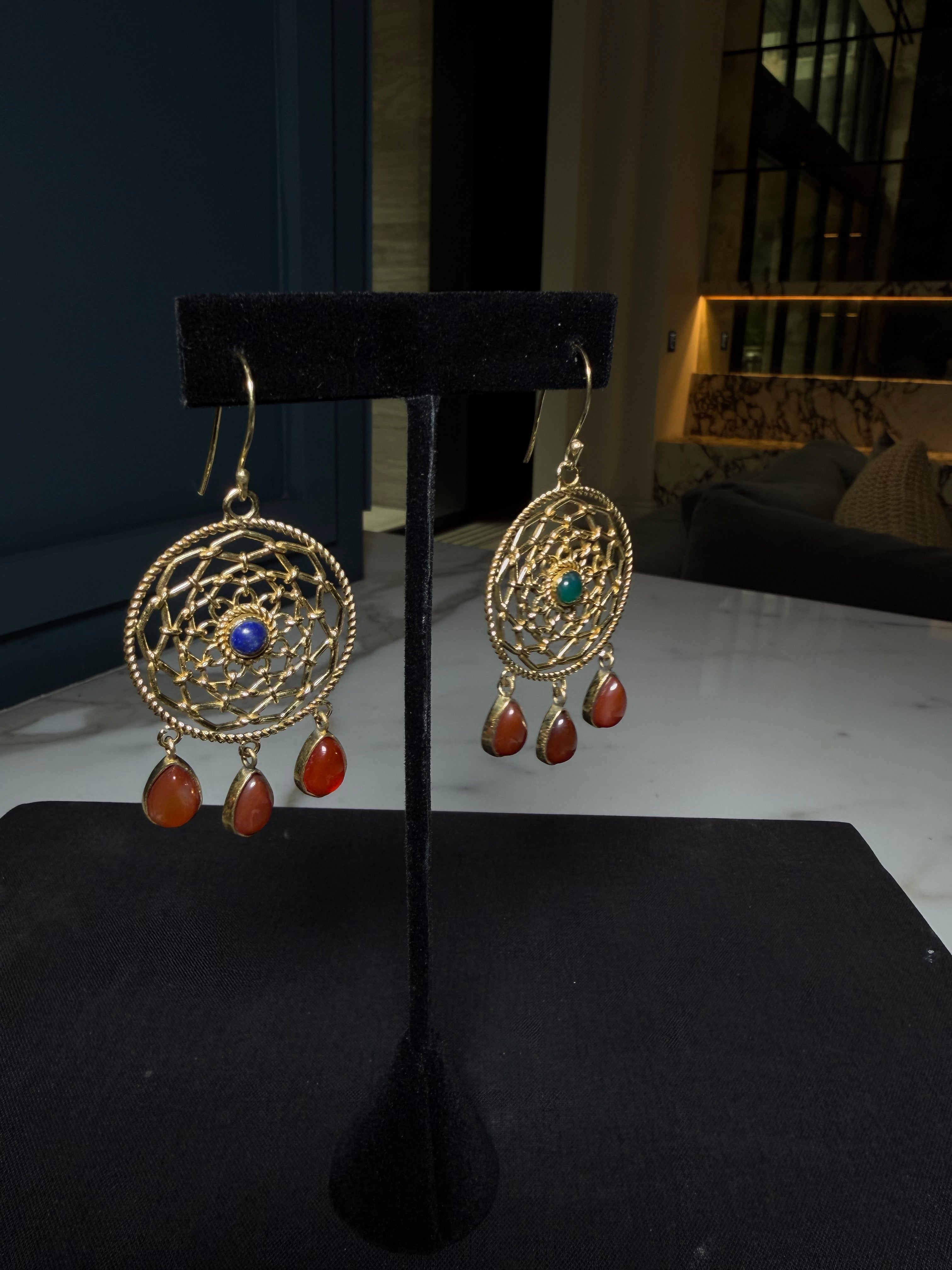 Solar Guardian Drops ( Carnelian )