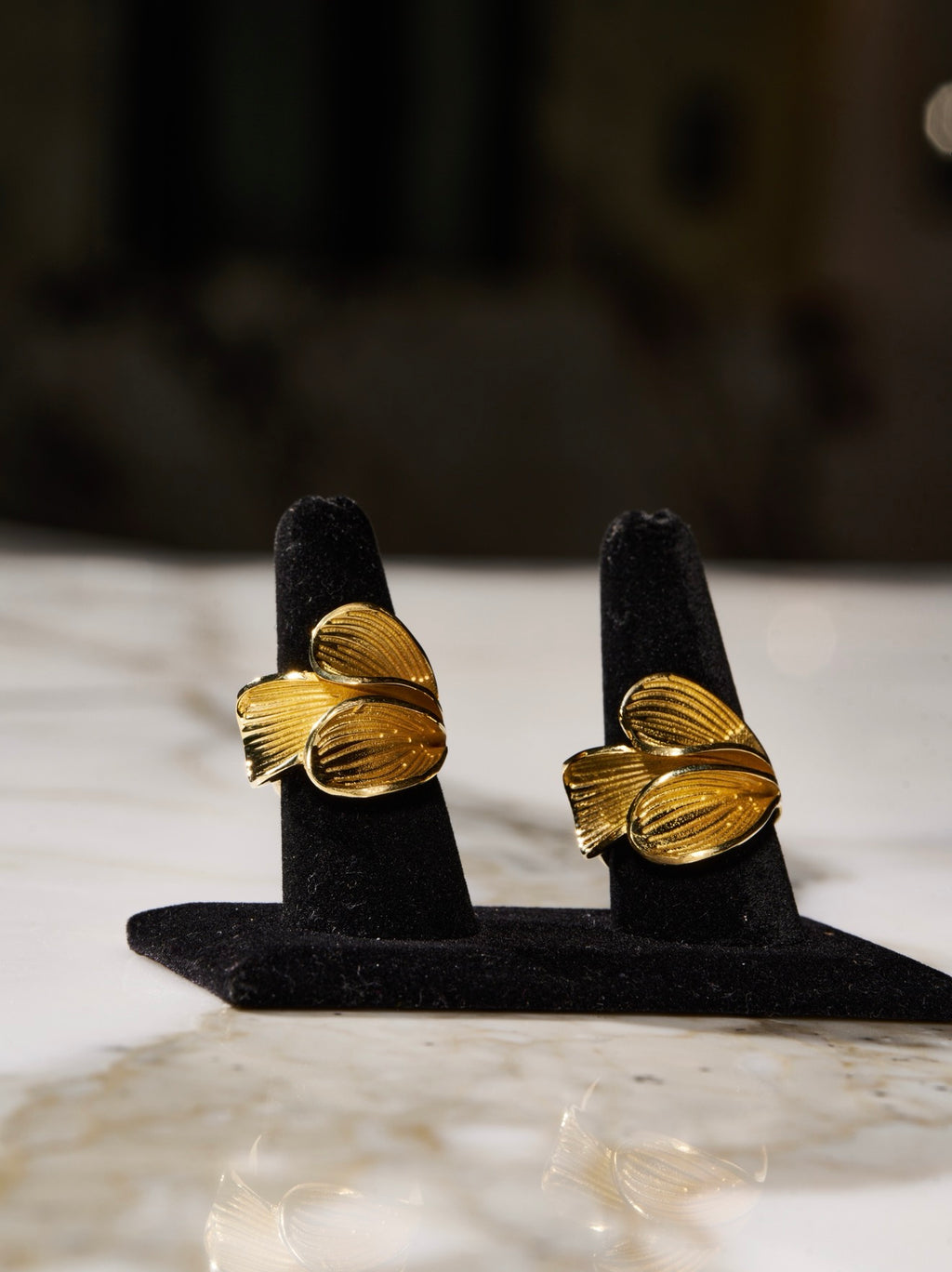 Golden Lotus Ring #29