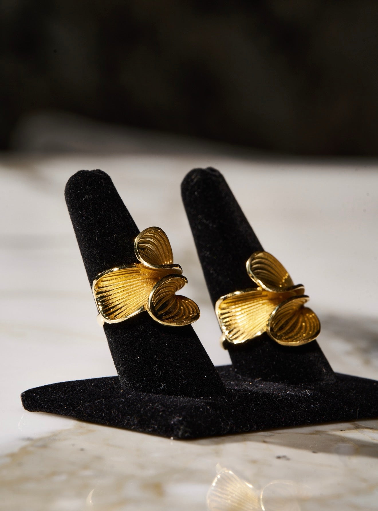 Golden Lotus Ring #29