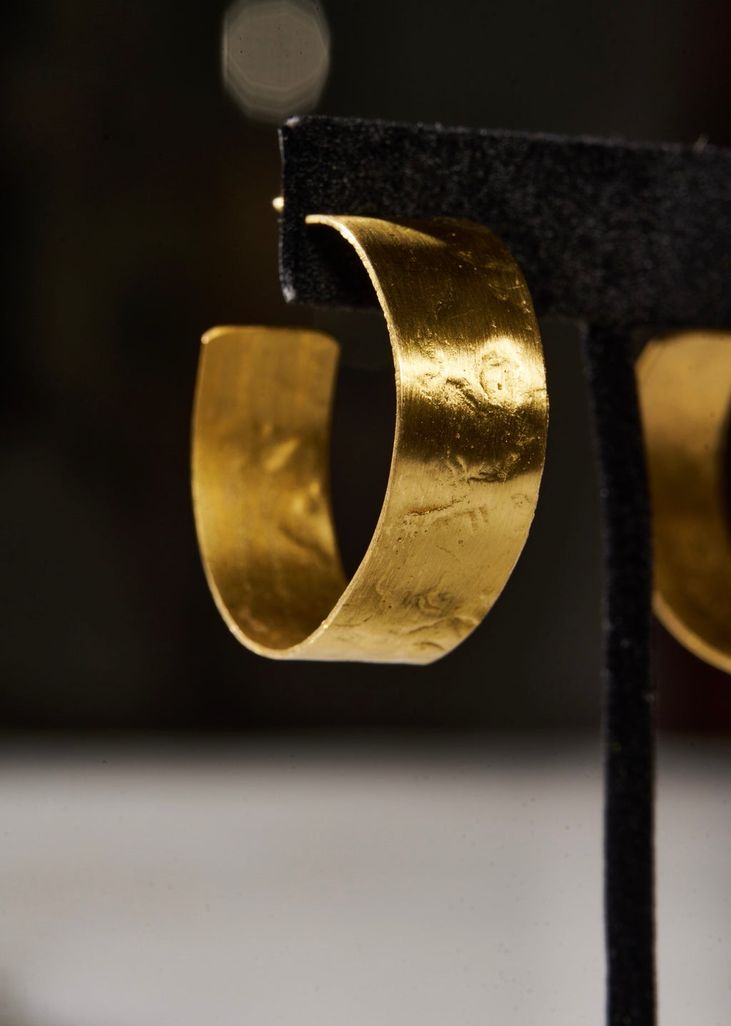 Gold Aura Hoops #38