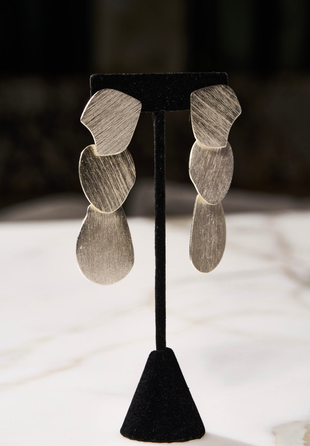 Silver Goddess Flow Earrings #40