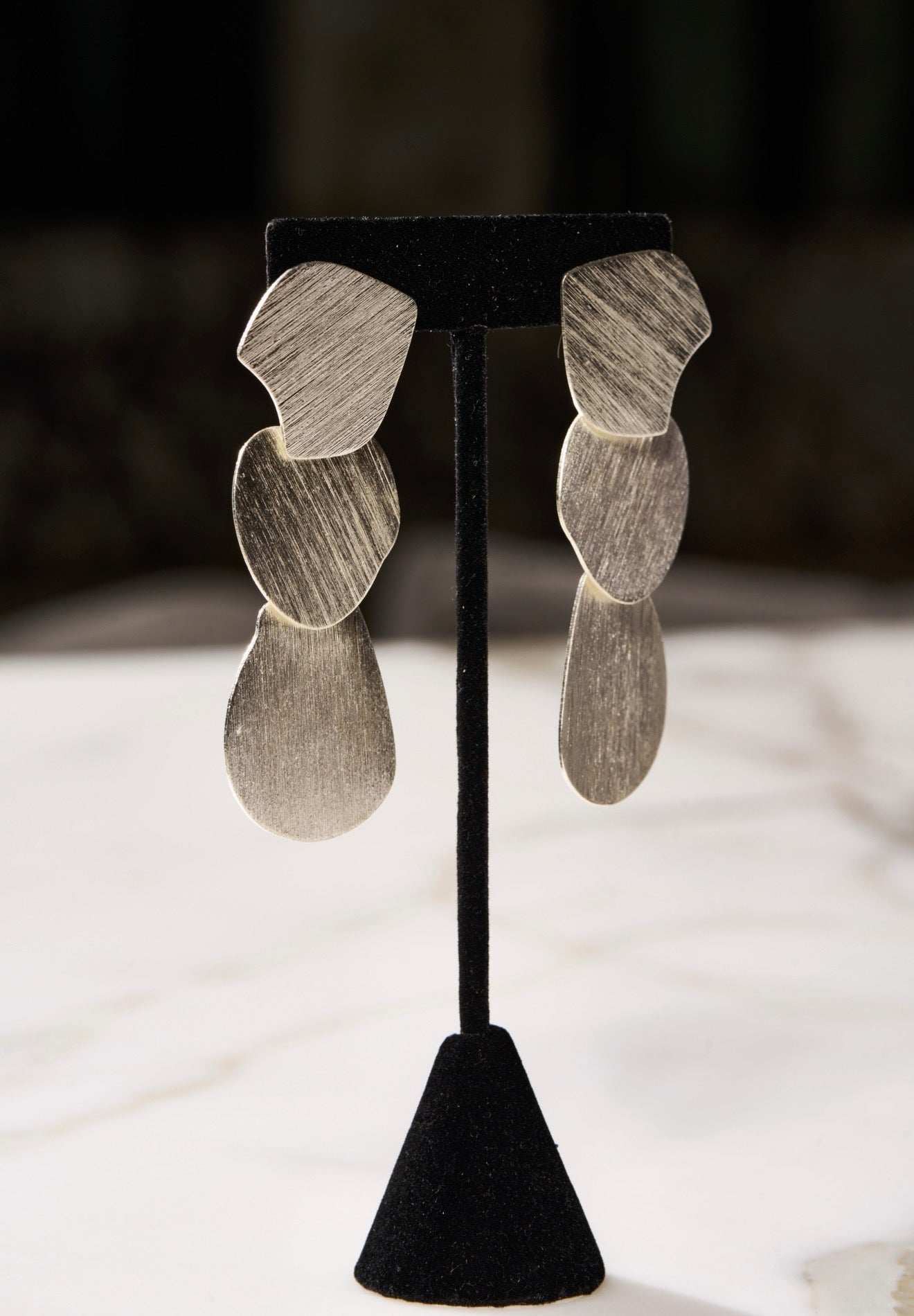 Silver Goddess Flow Earrings #40