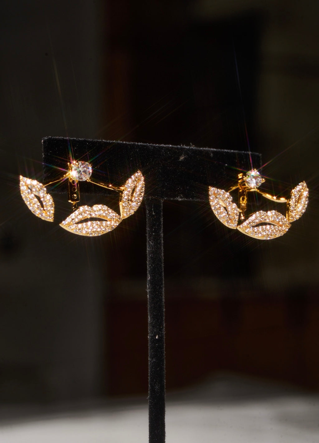 Gold Divine Kiss Earrings #43