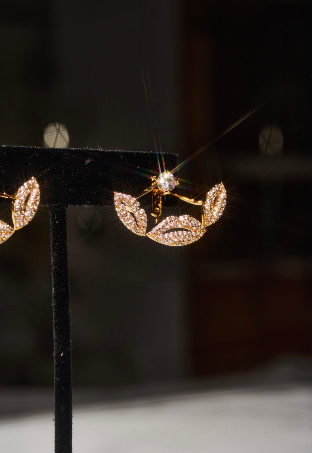 Gold Divine Kiss Earrings #43