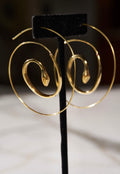 Gold Divine Venom Hoops #46