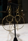Aligned Energy Earrings Gold #53