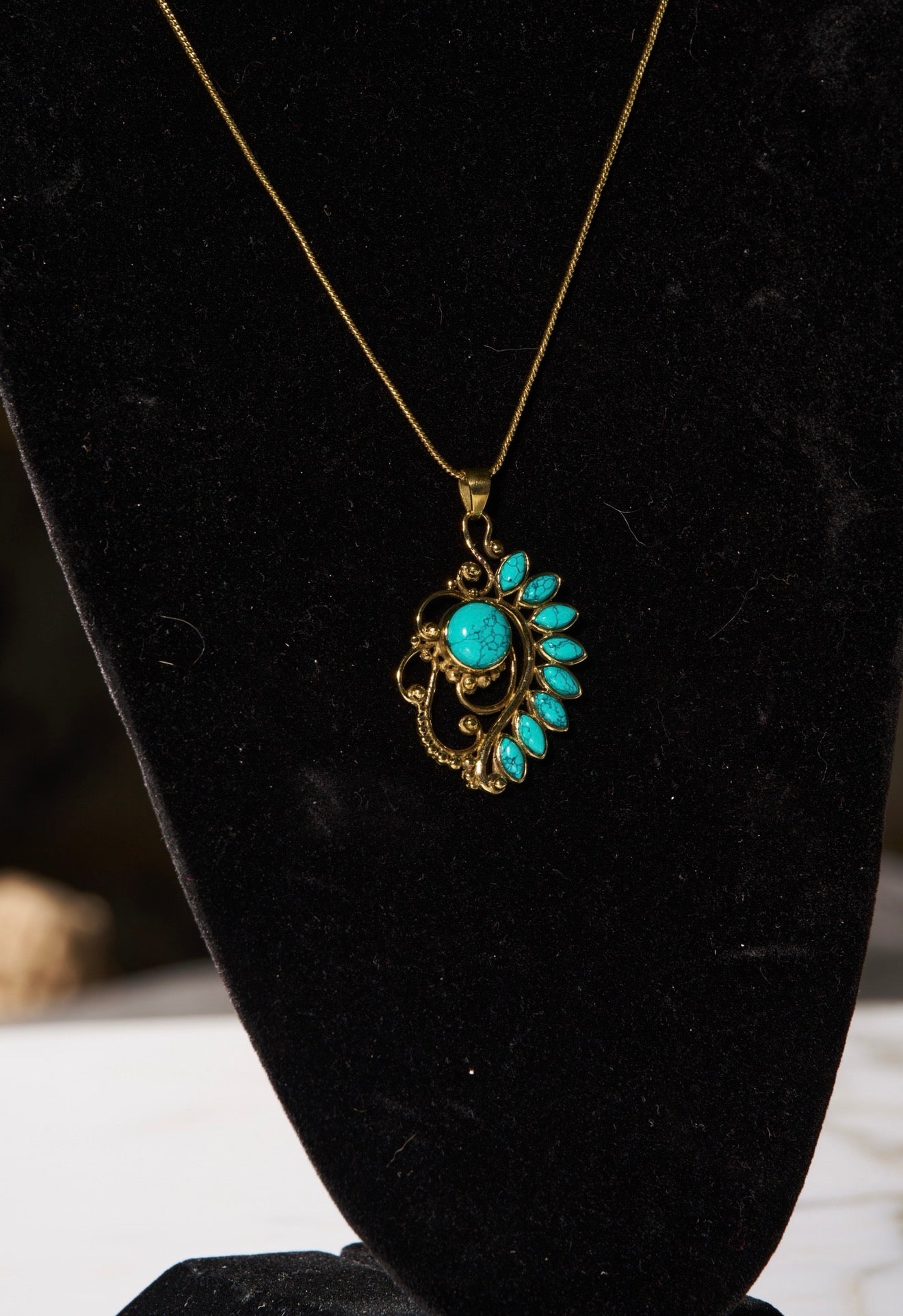 Sacred Turquoise Pendant #59